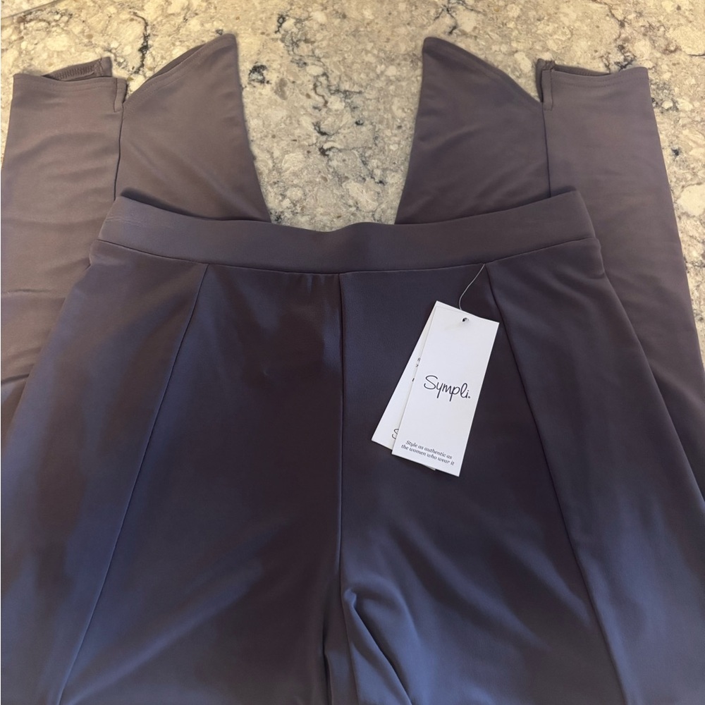 Sympli Women's mushroom coloured new with tags size 2 cropped dress Leggings